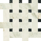 Mosaïque Antique Aurea de Centura — Basket Weave Oro Nero