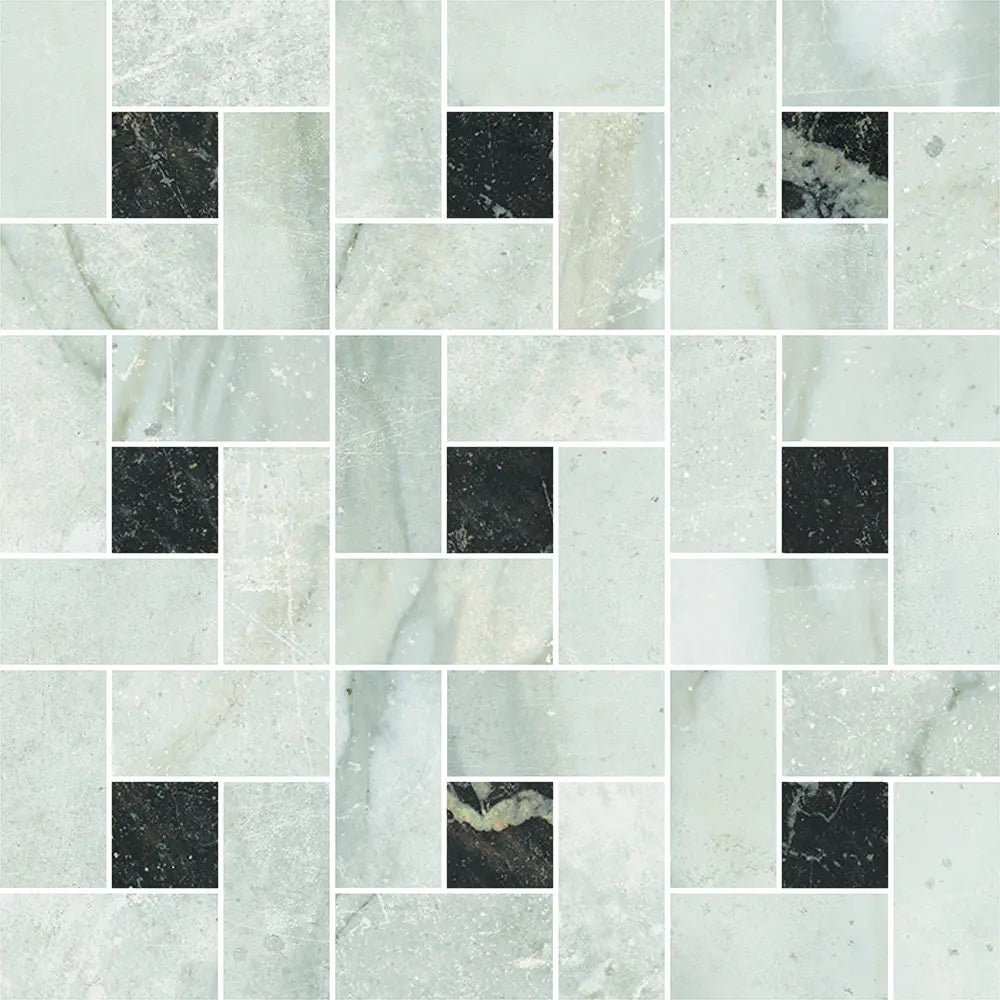 Mosaïque Antique Aurea de Centura — Girandola Grigio Nero